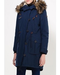 Женская темно-синяя парка от Tenson