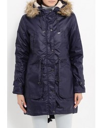 Женская темно-синяя парка от Top Secret
