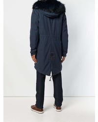 Мужская темно-синяя парка от Mr & Mrs Italy