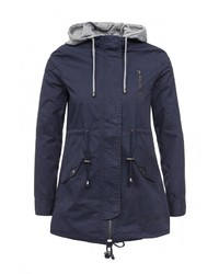 Женская темно-синяя парка от Z-Design