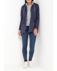 Женская темно-синяя парка от Z-Design