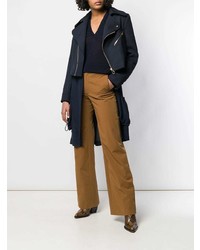 Женская темно-синяя парка от Chloé