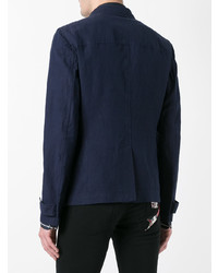 Темно-синяя полевая куртка от Dolce & Gabbana