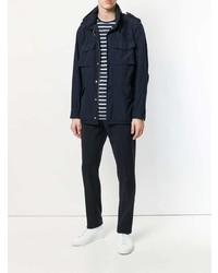 Темно-синяя полевая куртка от Aspesi