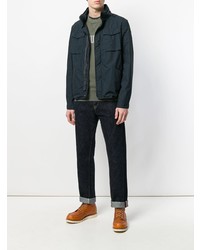 Темно-синяя полевая куртка от Parajumpers