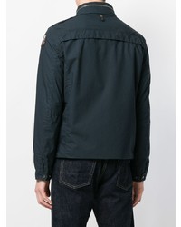 Темно-синяя полевая куртка от Parajumpers