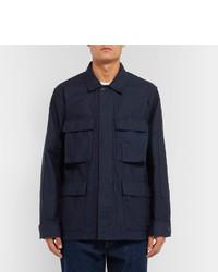 Темно-синяя полевая куртка от Engineered Garments