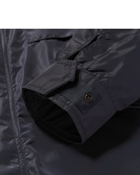 Темно-синяя полевая куртка от Moncler