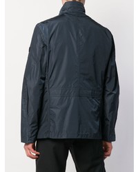 Темно-синяя полевая куртка от Peuterey