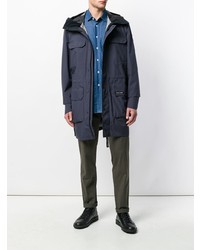 Темно-синяя полевая куртка от Canada Goose