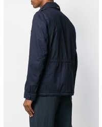 Темно-синяя полевая куртка от Herno