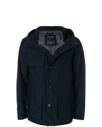 Темно-синяя полевая куртка от Woolrich