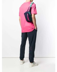 Мужская темно-синяя поясная сумка от Fila