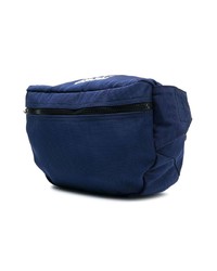 Мужская темно-синяя поясная сумка от Kenzo