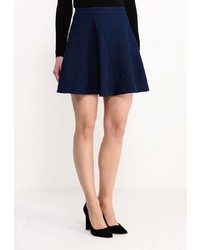 Темно-синяя пышная юбка от Befree