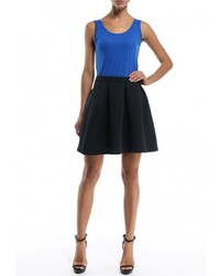 Темно-синяя пышная юбка от Top Secret