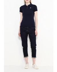 Женская темно-синяя рубашка поло от Alcott