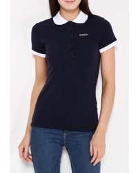 Женская темно-синяя рубашка поло от Baon