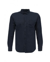 Мужская темно-синяя рубашка с длинным рукавом от Baon