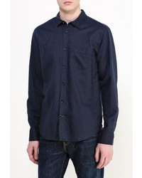 Мужская темно-синяя рубашка с длинным рукавом от Baon