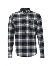 Мужская темно-синяя рубашка с длинным рукавом от BLEND