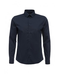 Мужская темно-синяя рубашка с длинным рукавом от Casual Friday by Blend