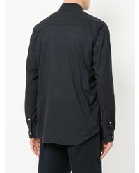 Мужская темно-синяя рубашка с длинным рукавом от Jac+ Jack