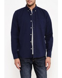 Мужская темно-синяя рубашка с длинным рукавом от Gap