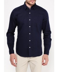Мужская темно-синяя рубашка с длинным рукавом от Gap