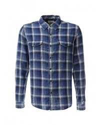 Мужская темно-синяя рубашка с длинным рукавом от Gap