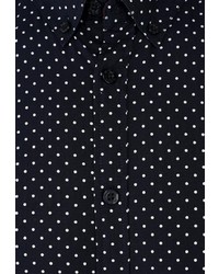 Мужская темно-синяя рубашка с длинным рукавом от Merc