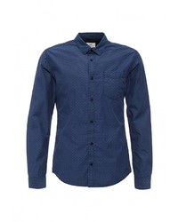 Мужская темно-синяя рубашка с длинным рукавом от Q/S designed by
