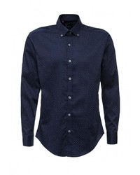 Мужская темно-синяя рубашка с длинным рукавом от Sahera Rahmani