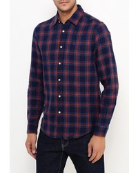 Мужская темно-синяя рубашка с длинным рукавом от SPRINGFIELD