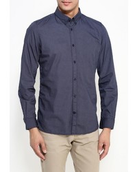 Мужская темно-синяя рубашка с длинным рукавом от Tom Tailor