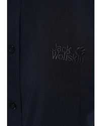 Женская темно-синяя рубашка с коротким рукавом от Jack Wolfskin