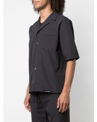 Мужская темно-синяя рубашка с коротким рукавом от 3.1 Phillip Lim