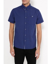 Мужская темно-синяя рубашка с коротким рукавом от Modis