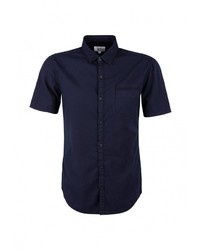Мужская темно-синяя рубашка с коротким рукавом от Q/S designed by