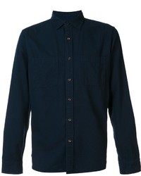 Мужская темно-синяя рубашка от Alex Mill