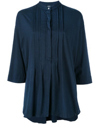 Женская темно-синяя рубашка от Aspesi