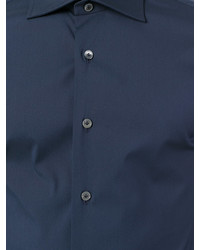 Мужская темно-синяя рубашка от Ermanno Scervino