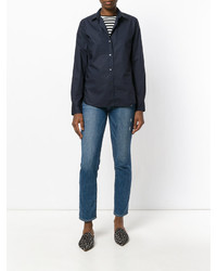 Женская темно-синяя рубашка от Sofie D'hoore