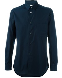 Мужская темно-синяя рубашка от Comme des Garcons