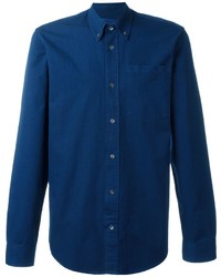Мужская темно-синяя рубашка от Etudes Studio