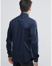 Мужская темно-синяя рубашка от French Connection