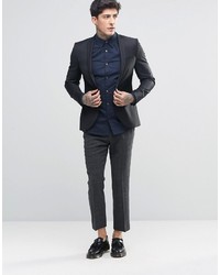 Мужская темно-синяя рубашка от French Connection