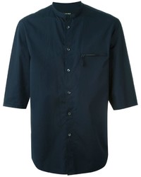 Мужская темно-синяя рубашка от Giorgio Armani