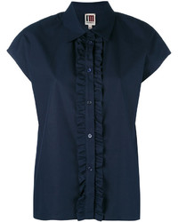 Женская темно-синяя рубашка от I'M Isola Marras