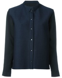 Женская темно-синяя рубашка от Mini Market